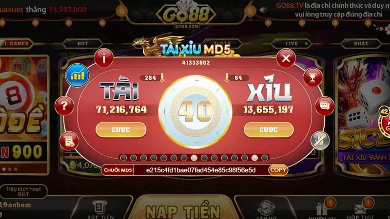 Cổng game Go88 là nơi có nhiều ưu điểm nhất