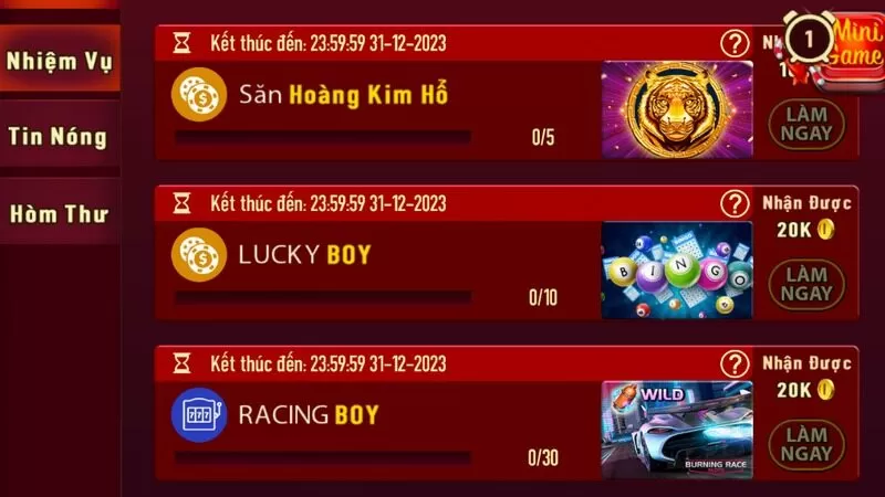 Có nhiều ưu đãi hot tại cổng game Manclub