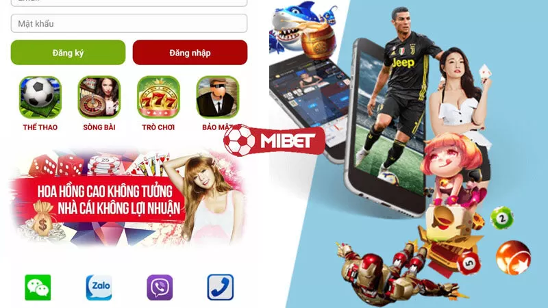 Hướng dẫn tải app Mibet về điện thoại