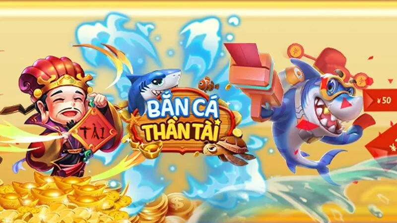 Bắn cá Thần tài 5D đổi thưởng lôi cuốn đông ngư thủ tham gia