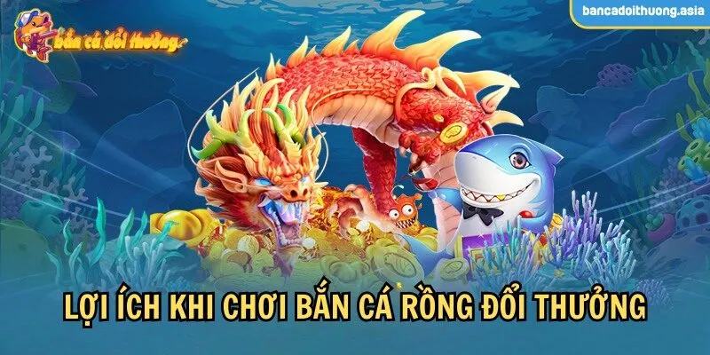 Trò chơi bắn cá rồng mang đến nhiều niềm vui cho người chơi